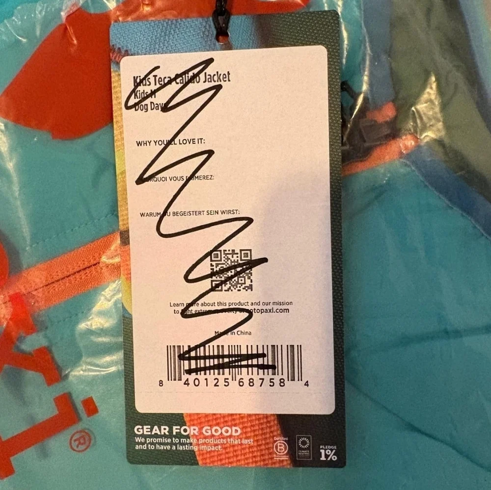 NWT Cotopaxi Kids Teca Calido Jacket-Dog Days